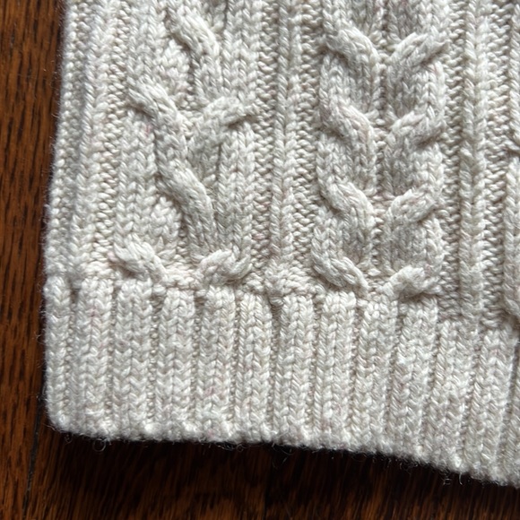 EGG New York Cable Knit Hooded Sweater Size 5 - Picture 12 of 16